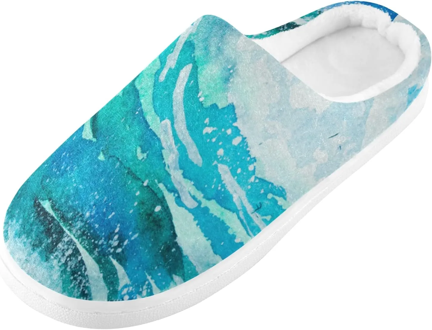 Oyihfvs Unisex Memory Foam Warm Slippers Comfort Soft Casual Shoes for Indoor Outdoor S-XXXL