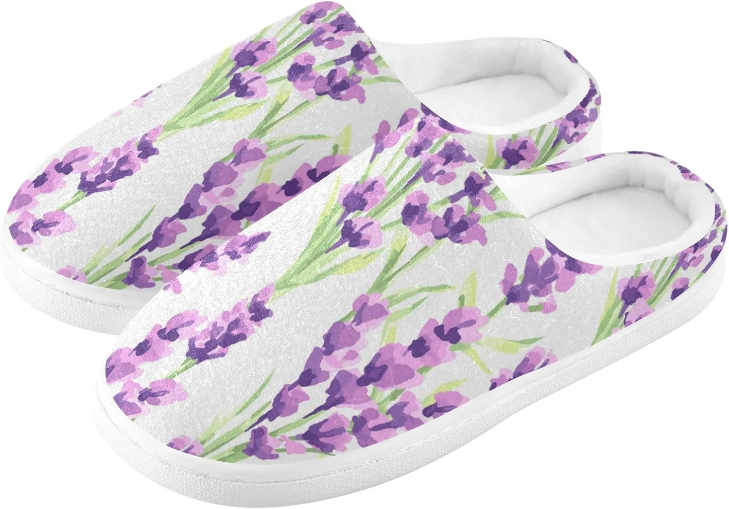 Oyihfvs Unisex Memory Foam Warm Slippers Comfort Soft Casual Shoes for Indoor Outdoor S-XXXL