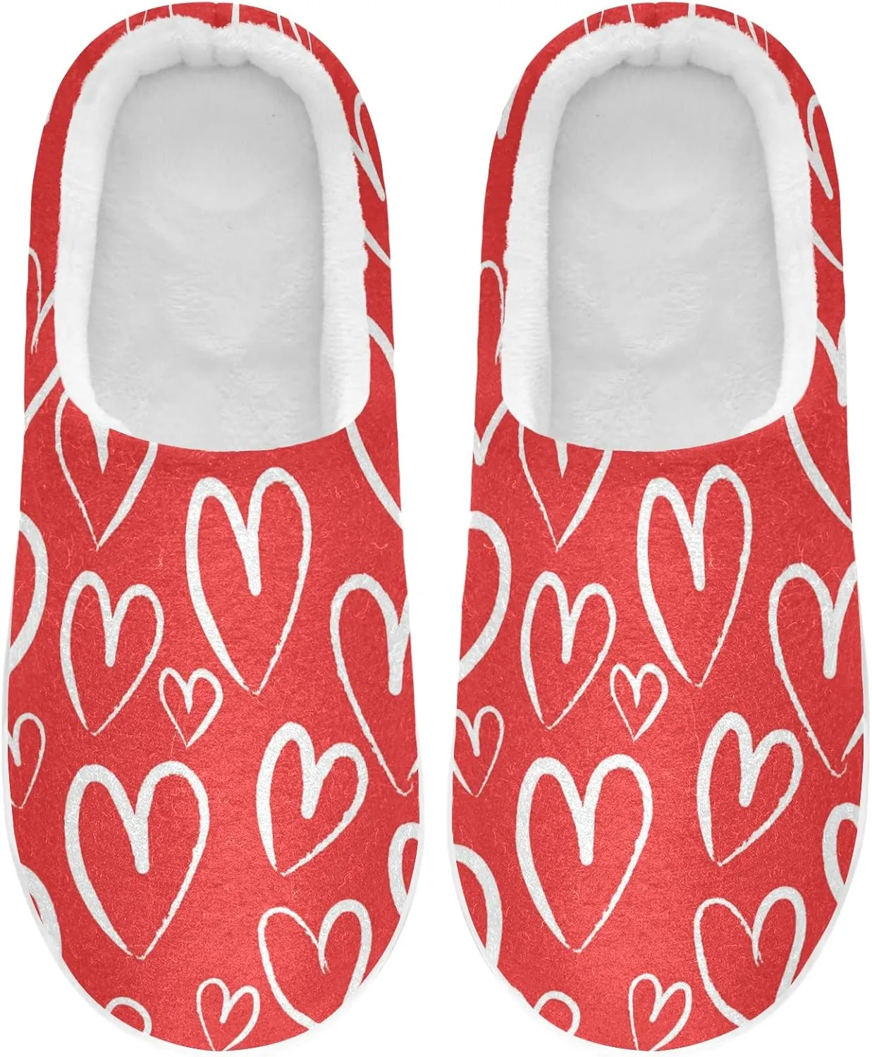 Oyihfvs Unisex Memory Foam Warm Slippers Comfort Soft Casual Shoes for Indoor Outdoor S-XXXL