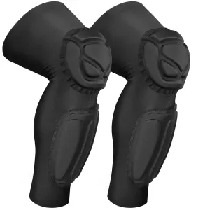 Padded Knee Calf Pads Compression Leg Sleeve Thigh Protector Gear Shin Brace for Football Basketball Volleyball Soccer Baseball for Adult (1 Pair)