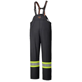 Pant Bib FR Hi-Vis PU Stretch Black 5895BK