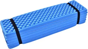 PerGar Folding Outdoor Hiking Mountaineering Camping Mat, Comfortable Outdoor Xpe Material Foam Camping Mat, Soft and Comfortable Egg Lattice Foam Sleeping Pad (Blue)
