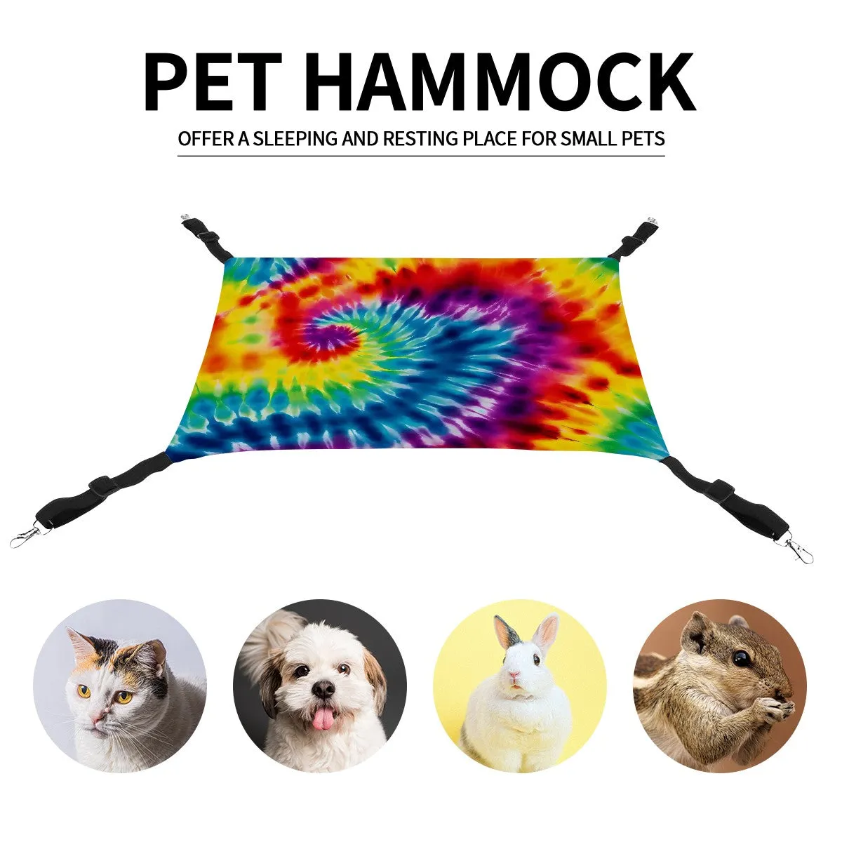 Pet Hammock - Tie Dye Collection 19 Designs!
