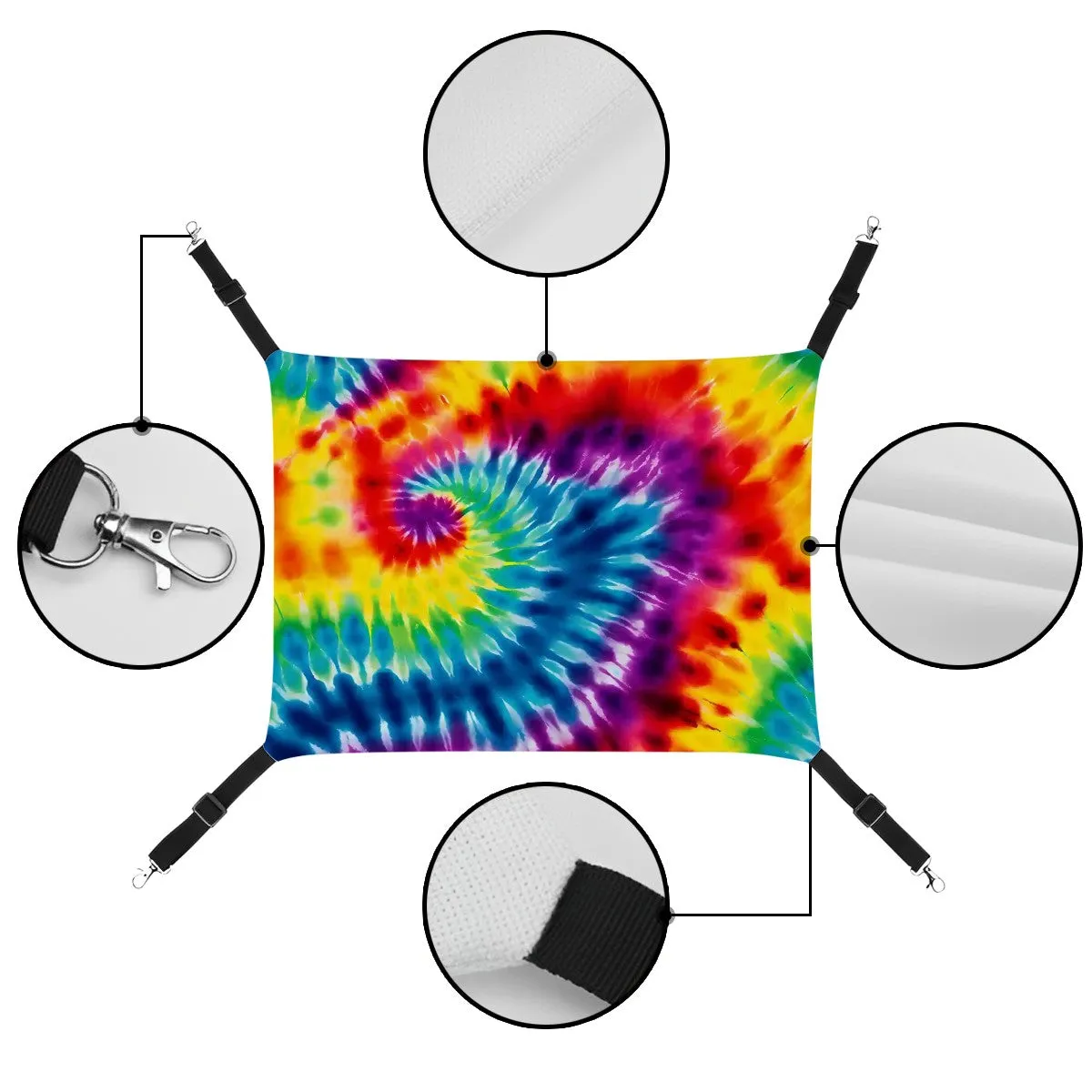 Pet Hammock - Tie Dye Collection 19 Designs!