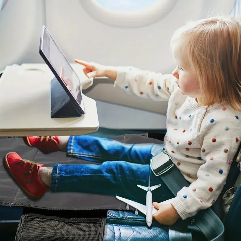Portable Airplane Foot Hammock: Toddler Seat Extender for Kids