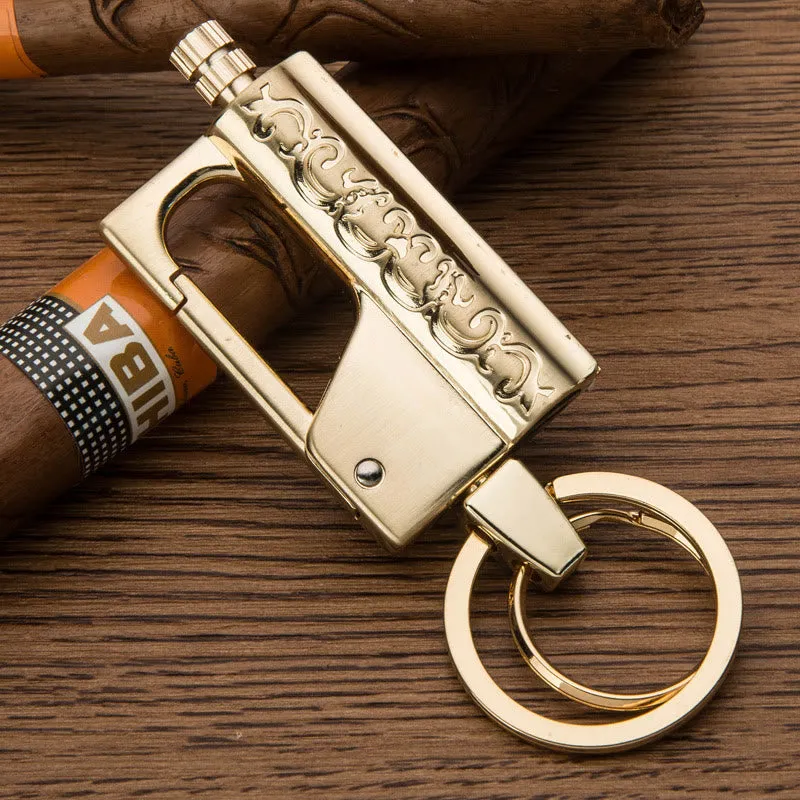 Portable Permanent Match Keychain Kerosene Lighter
