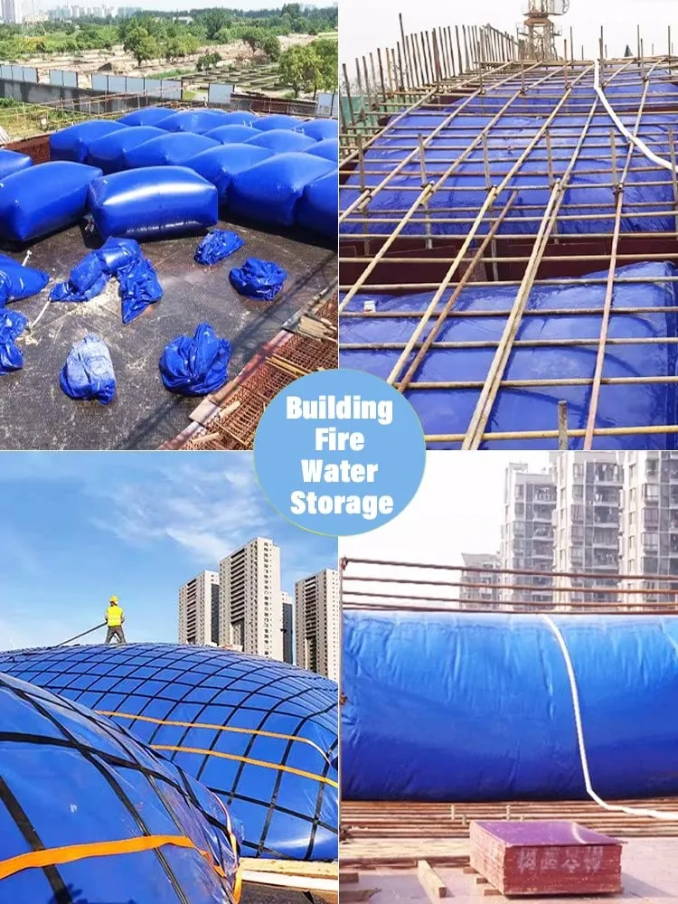 Portable Water Tank - Large Capacity Water Storage Bladder for Agricultural and Outdoor Use(9000L/2377gallon/4.5x2x1 M)