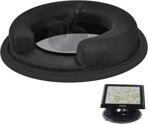 Portable Weighted Dash Mount Holder for Tomtom Garmin GPS Devices, Black Bean Bag Anti-Slip Dashboard Mount for Car