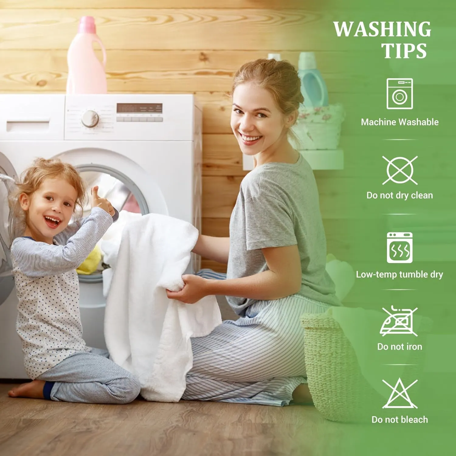 Premium 100% Waterproof Mattress Protector,4D Air Cooling 300GSM Queen Size Mattress Pad Cover,Breathable All-Round 360° Bed Mattress Topper Protection Noiseless Vinyl Free (White,Queen)