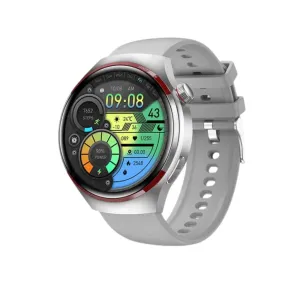 Premium Smartwatch for Men – 1.53'' AMOLED HD Screen, GPS, NFC, Bluetooth Calling, IP68 Waterproof, Heart Rate & Blood Pressure Monitoring, AI Voice Assistant, Sports & Fitness Tracker, 2024