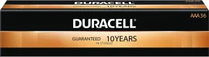 Procter & Gamble DURMN24P36 Duracell CopperTop Alkaline AAA Batteries