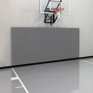 PROGOAL Gym Wall Paddings Basketball Court Wall Protection Pad - 2”Thick Foam Wall Mat Durable Protector for Wall-Mounted Basketball Hoops Garage Taekwondo（60" Lx20 W）