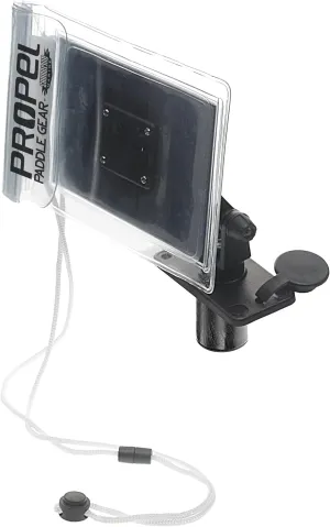 PROPEL PADDLE GEAR BY SHORELINE MARINE Universal GPS/Phone Mount | for Boats & Kayaks | Adjustable Lanyard | Touchscreen Compatible | Universal Base Included