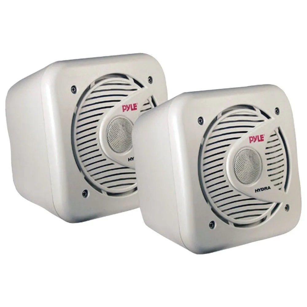 PYLE PLMR63 Hydra Series 2-Way Shielded Marine Waterproof Speaker (6.5, 200 Watts)