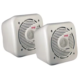PYLE PLMR63 Hydra Series 2-Way Shielded Marine Waterproof Speaker (6.5, 200 Watts)