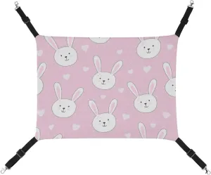 Rabbit Hanging Cat Bed Soft Breathable Pet Hammock for Cage Pet Sleeper for Kitten Ferret Puppy Rabbit