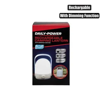 RECHARGEABLE CAMPING LANTERN