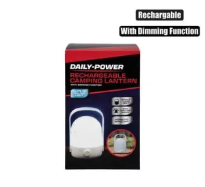 RECHARGEABLE CAMPING LANTERN