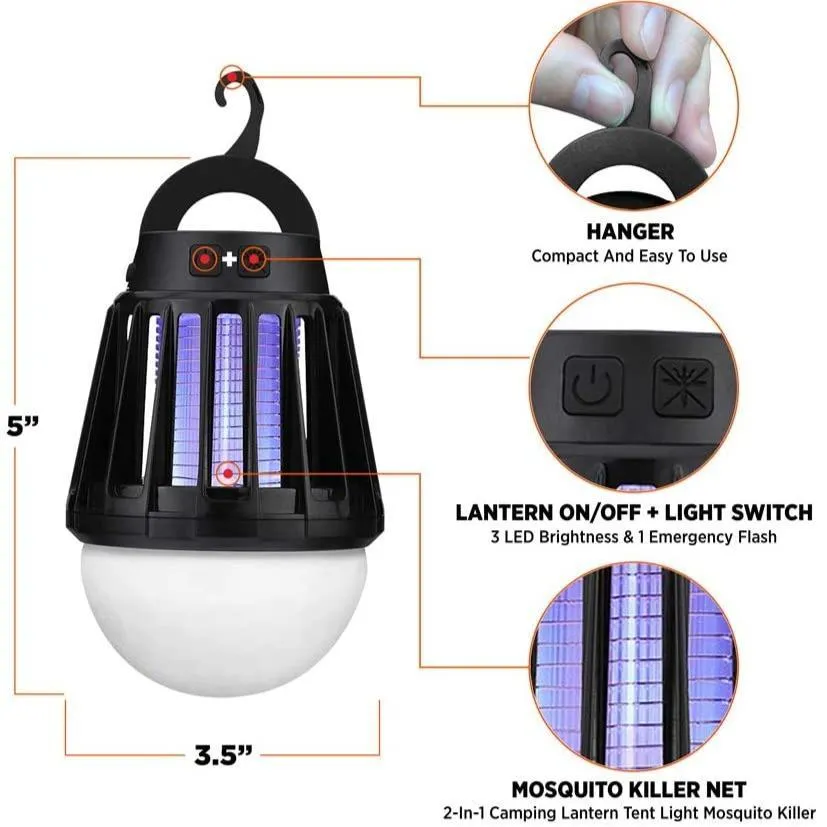 RECHARGEABLE MOSQUITO KILLER LANTERN