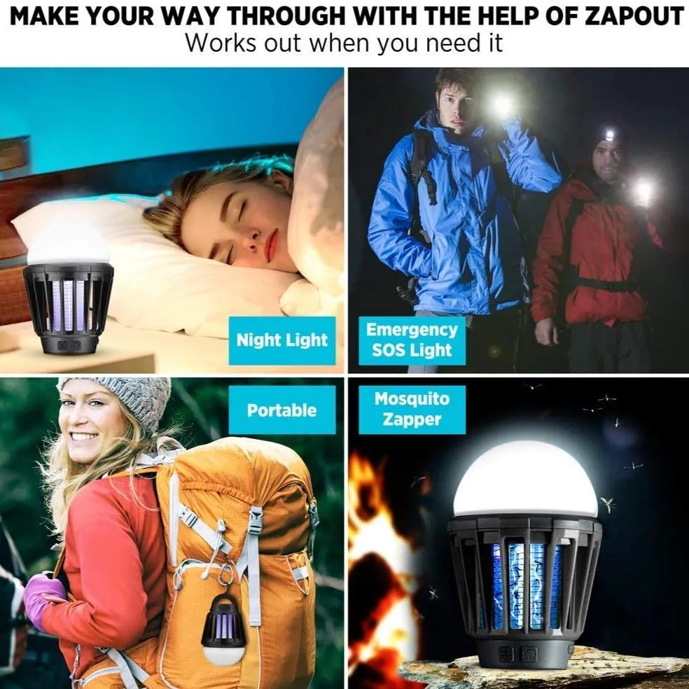 RECHARGEABLE MOSQUITO KILLER LANTERN