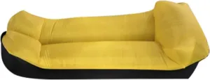 Recliner Single Folding Lazy Sofa Outdoor Portable Travel Air Sofa Bed Wilderness Camping Sleeping Bag Inflatable Bed Portable (Color : 1)
