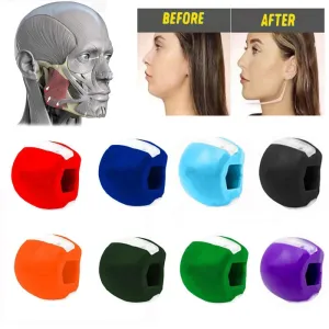 Reduce Double Chin Relax Ball Gym Fitness Training Jawline Simulator