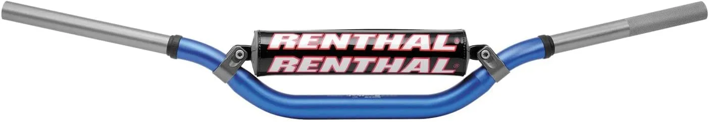 Renthal 996-01-BU-07-184 Twinwall Blue 1-1/8" Aluminum Handlebar