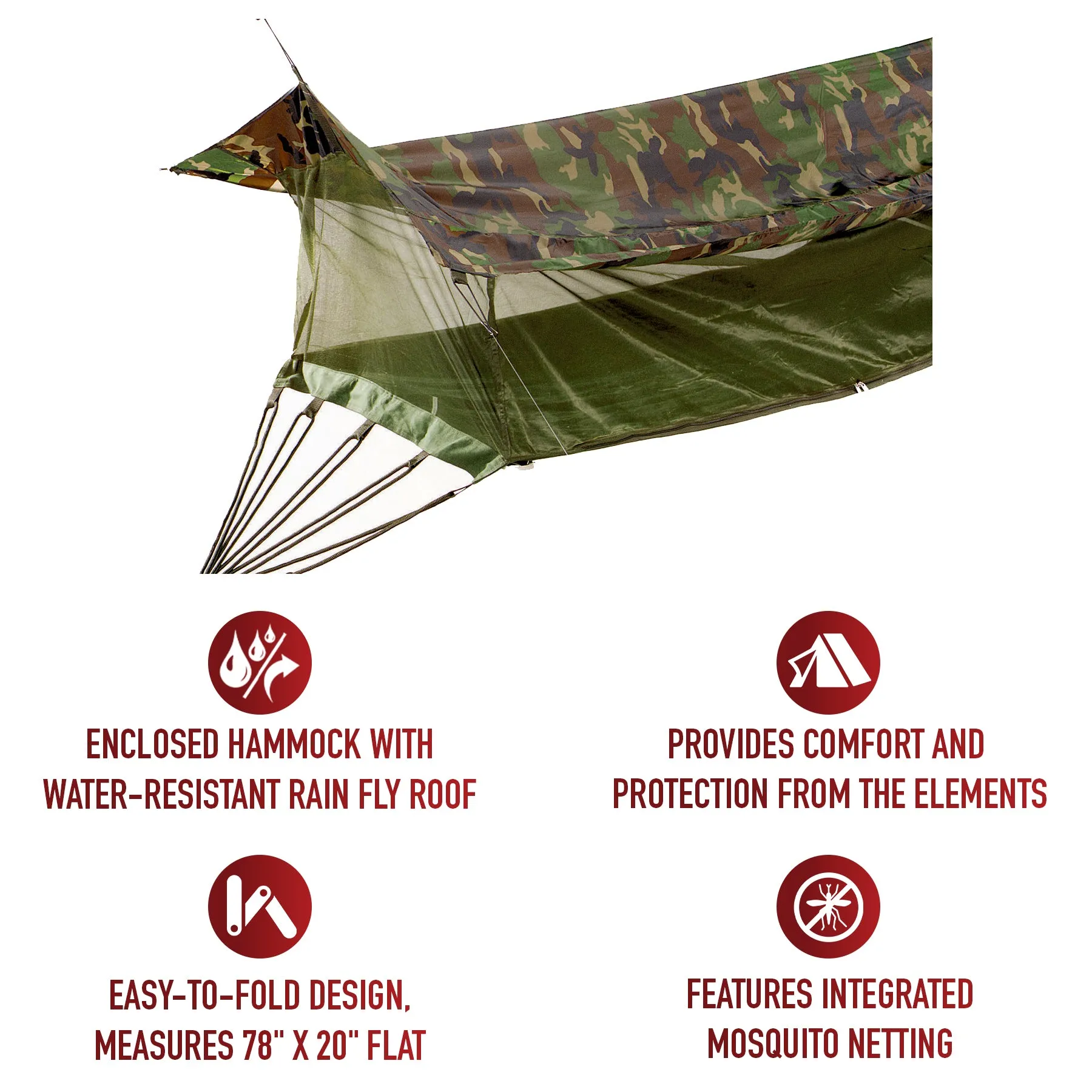 Rothco Efficient returns Jungle Hammock Weather-resistant