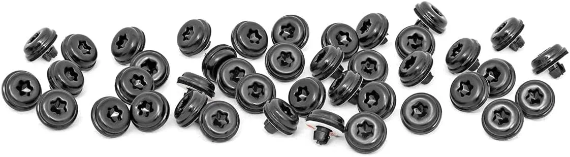 Rough Country Black Rivet Kit for Rough Country Fender Flares - 10015