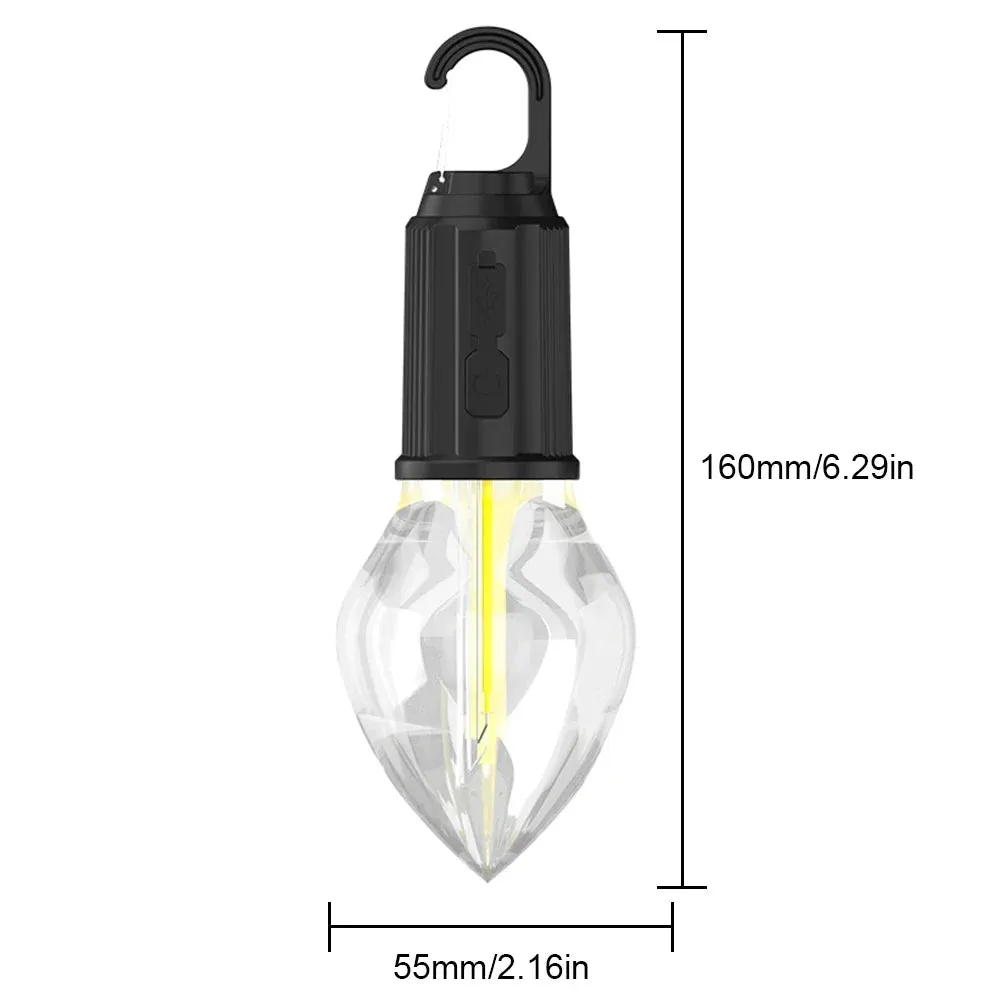 RoyaleGlow Versatile Rechargeable Waterproof LED Camping Lantern