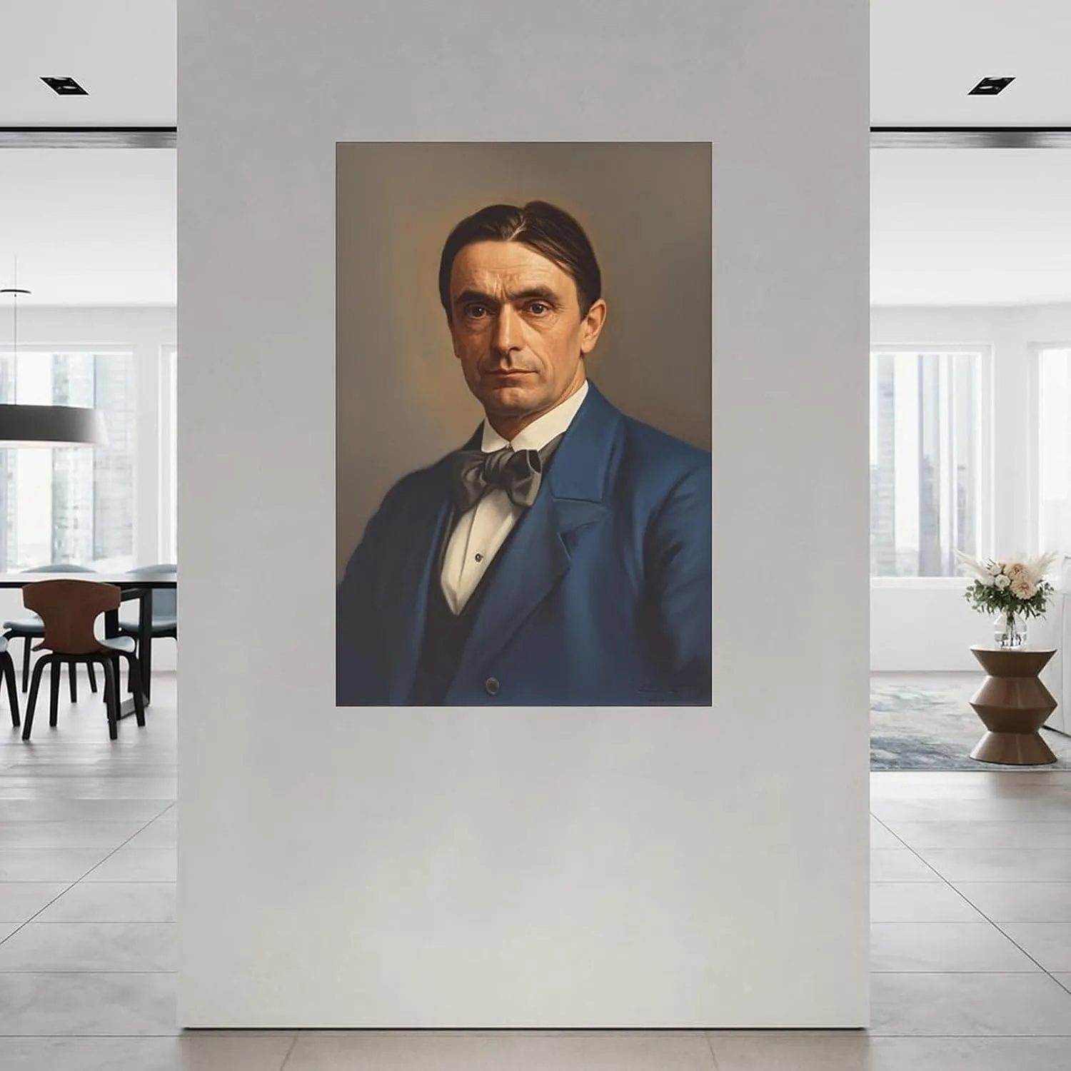 Rudolf Steiner 12 Portraits Poster 3 (10) Canvas Painting for Living Room Bedroom Decor 24x36inch(60x90cm) Unframe-style