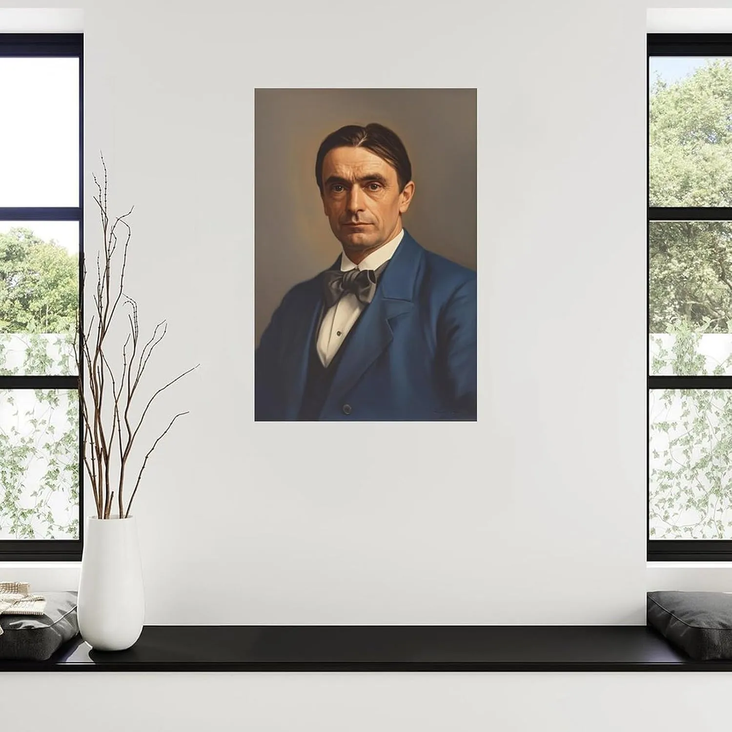 Rudolf Steiner 12 Portraits Poster 3 (10) Canvas Painting for Living Room Bedroom Decor 24x36inch(60x90cm) Unframe-style