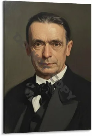 Rudolf Steiner Poster Wall Art (43) Canvas Painting Posters And Prints Wall Art Pictures for Living Room Bedroom Decor 16x24inch(40x60cm) Frame-style