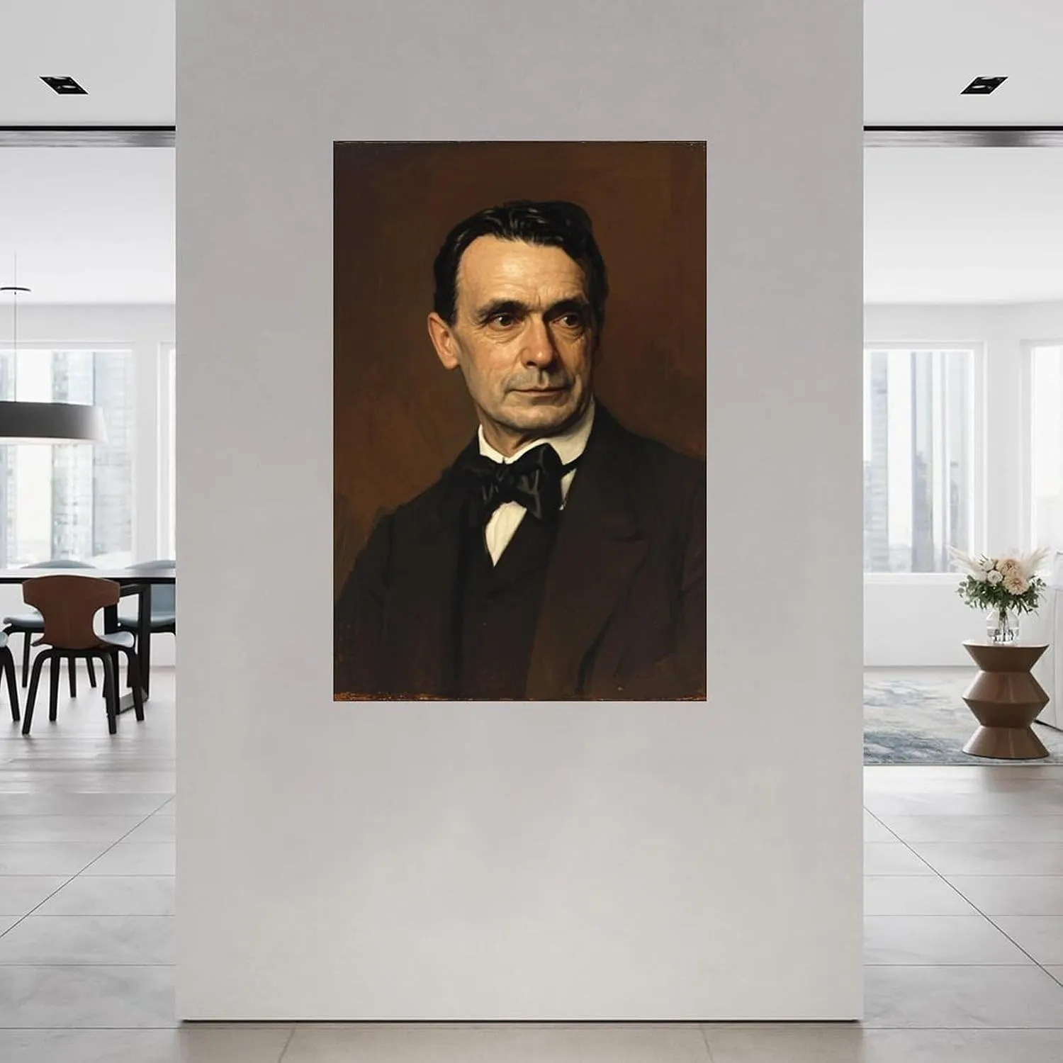 Rudolf Steiner Poster Wall Art (45) Canvas Painting Posters And Prints Wall Art Pictures for Living Room Bedroom Decor 24x36inch(60x90cm) Unframe-style