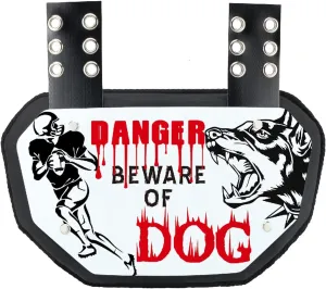 Runxrocy Football Back Plate Rear Back Protector Football Low Back Pad for Adult & Youth Players