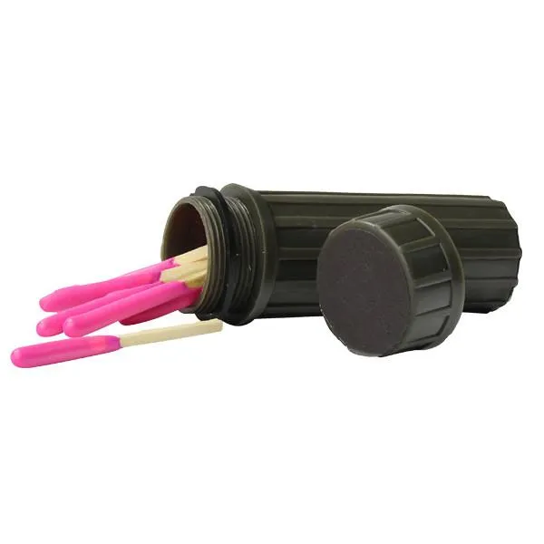 Safety Weatherproof Matches w/ Waterproof Case by Frog & CO