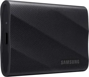 Samsung T9 Portable SSD 1TB, USB 3.2 Gen 2x2 External Solid State Drive, Seq. Read Speeds Up to 2,000MB/s for Gaming, Students and Professionals, MU-PG1T0B/AM, Black