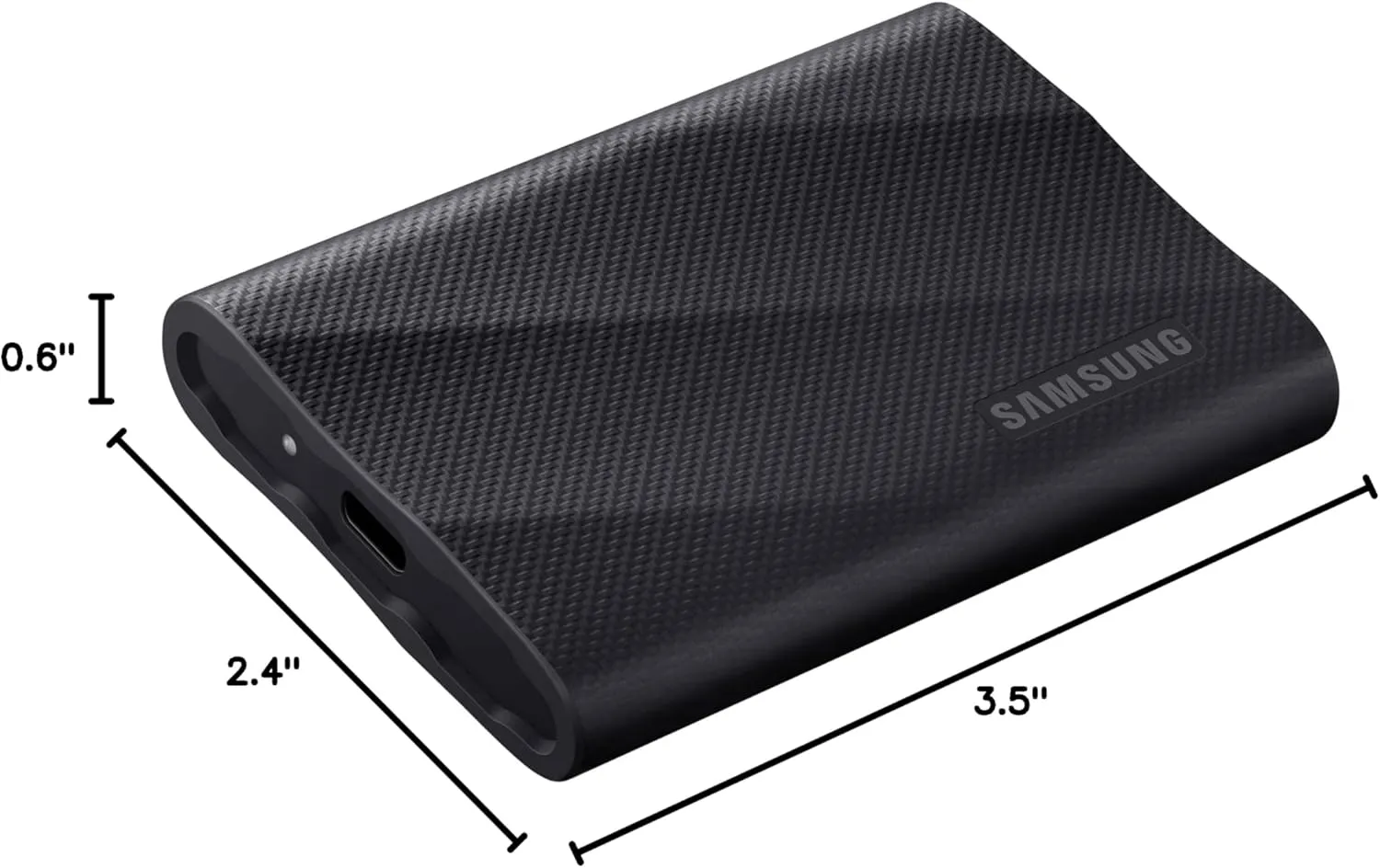 Samsung T9 Portable SSD 1TB, USB 3.2 Gen 2x2 External Solid State Drive, Seq. Read Speeds Up to 2,000MB/s for Gaming, Students and Professionals, MU-PG1T0B/AM, Black