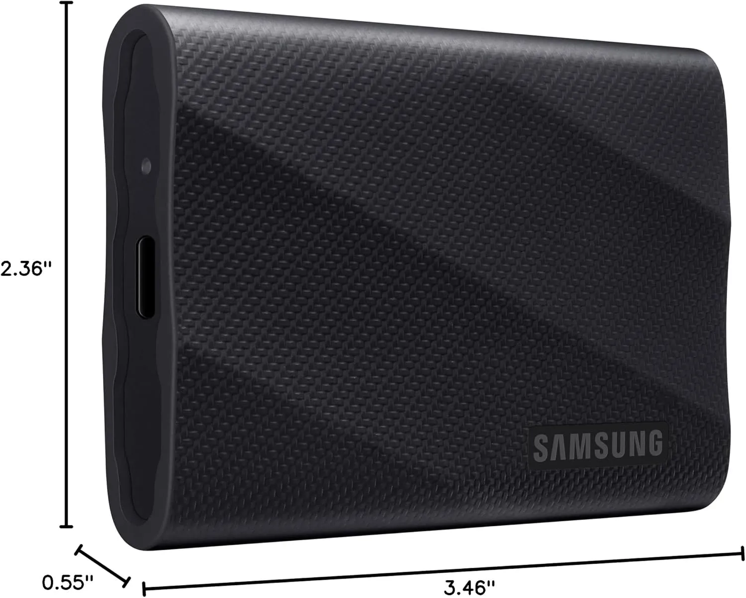 SAMSUNG T9 Portable SSD 4TB, USB 3.2 Gen 2x2 External Solid State Drive, Seq. Read Speeds Up to 2,000MB/s for Gaming, Students and Professionals,MU-PG4T0B/AM, Black (pack of 1)