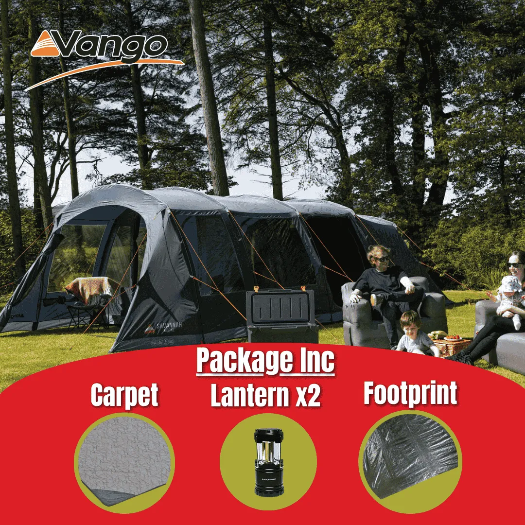 Savannah 600XL Poled Tent Package