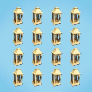 Saver Bundle - Ready to Paint MDF Victorian Lantern - TI067a