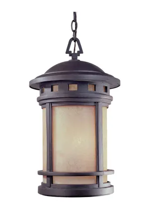 Sedona Three Light Hanging Lantern in Oil Rubbed Bronze