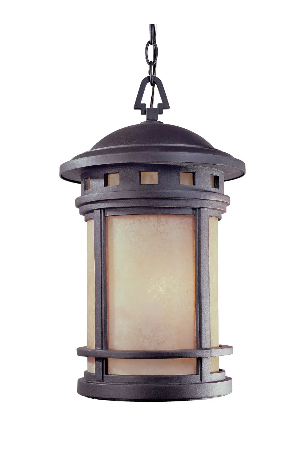 Sedona Three Light Hanging Lantern in Oil Rubbed Bronze