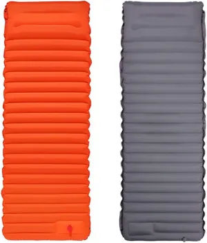 Self-Inflating Air Mattress Widen Sleeping Pad Splicing Inflatable Bed Beach Mat Camping Tent Cushion