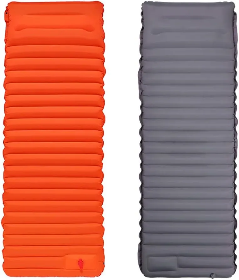 Self-Inflating Air Mattress Widen Sleeping Pad Splicing Inflatable Bed Beach Mat Camping Tent Cushion