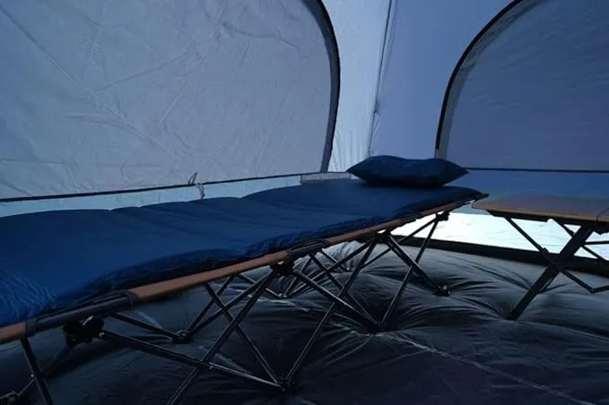Self-Inflating Camp Pad - 3.5 Inches Thick (Air Mattress Camping Accessory Made by Caddis Sports, Inc.)