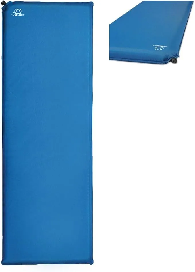 Self-Inflating Camp Pad - 3.5 Inches Thick (Air Mattress Camping Accessory Made by Caddis Sports, Inc.)