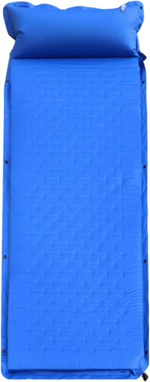 Self Inflating Camping Mattress Single, Portable Memory Foam Travel Mattress, Sleeping Pad for Backpacking, Hiking, Travel, Tent, Outdoor B