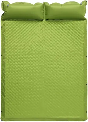 Self-Inflating Pads Double Automatic Inflatable Mattress Inflatable Camping Mat with Pillow Waterproof Comfort Suitable for Tent Hiking Travel Backpack Beach (Color : B, Size : 195 * 135cm)