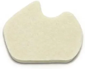 Sesamoid/Dancer's Pad, Right, 100 Pads Per Pack, 1/4" Foam by Atlas Biomechanics